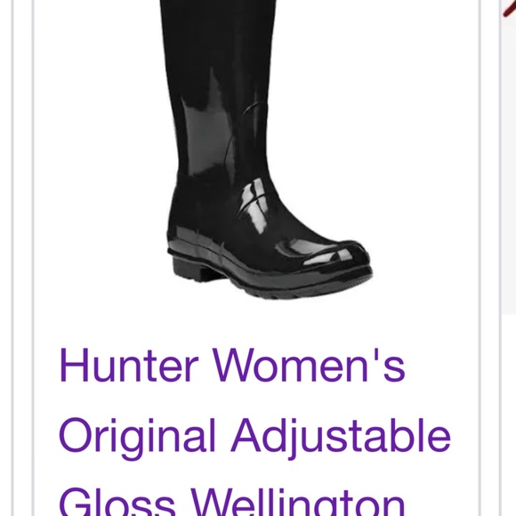 Hunter Rain Boots - Picture 1 of 4